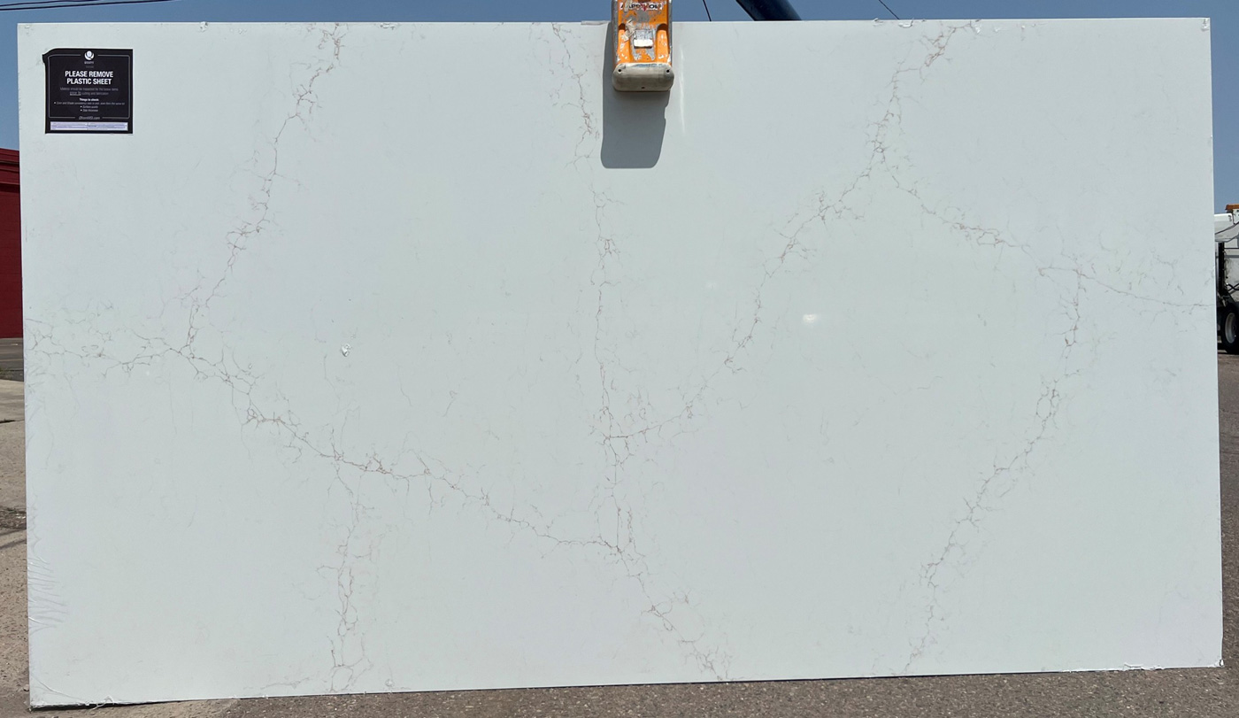 Alabaster Gold Quartz Slab