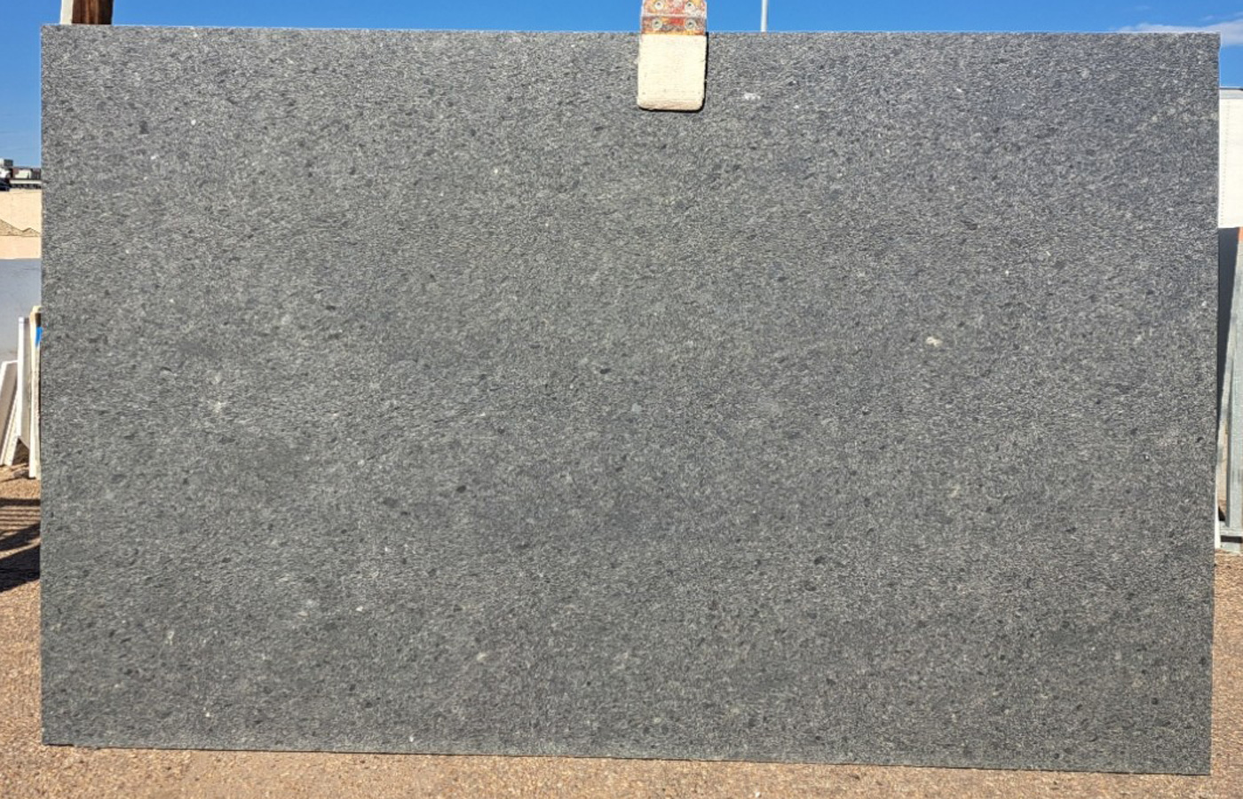 Steel Grey Granite Leathered Slab